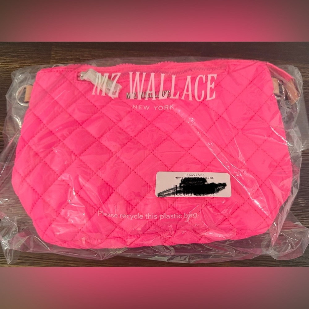 MZ Wallace Metro Scout Bag, Neon Pink. NWT. ❌SOLD❌ - Picture 7 of 7